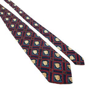 Ali Knock Out Neckwear Mens Tie Accessory Work Casual Dad Gift CDC Measles